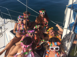 Addio al nubilato in barca