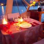 Cena romantica a San Valentino in barca a vela